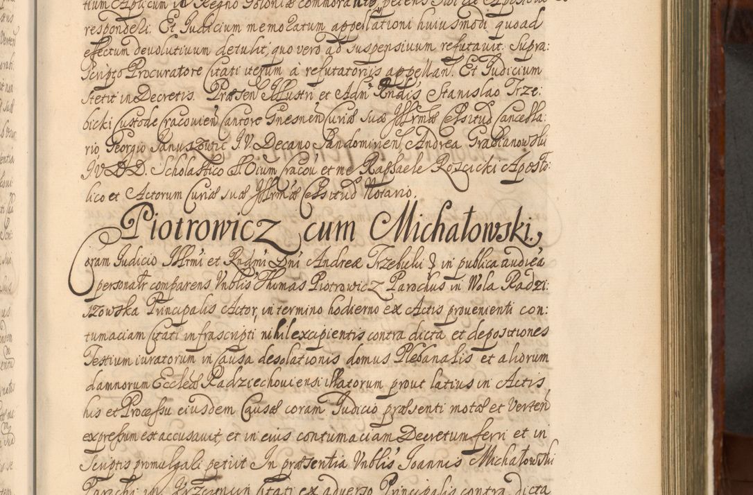 Zdjęcie nr 668 dla obiektu archiwalnego: Acta actorum episcopalium R. D. Andreae Trzebicki, episcopi Cracoviensis et ducis Severiae a die 26 Augusti anni 1661 ad annum 1666 inclusive. Volumen III.