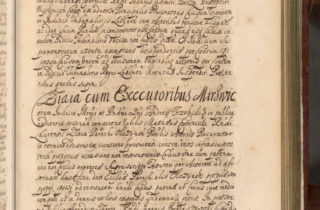 Zdjęcie nr 662 dla obiektu archiwalnego: Acta actorum episcopalium R. D. Andreae Trzebicki, episcopi Cracoviensis et ducis Severiae a die 26 Augusti anni 1661 ad annum 1666 inclusive. Volumen III.