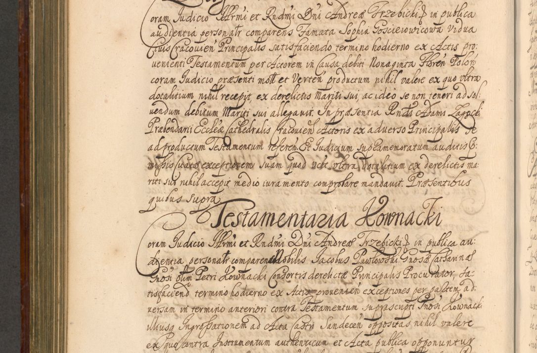 Zdjęcie nr 663 dla obiektu archiwalnego: Acta actorum episcopalium R. D. Andreae Trzebicki, episcopi Cracoviensis et ducis Severiae a die 26 Augusti anni 1661 ad annum 1666 inclusive. Volumen III.
