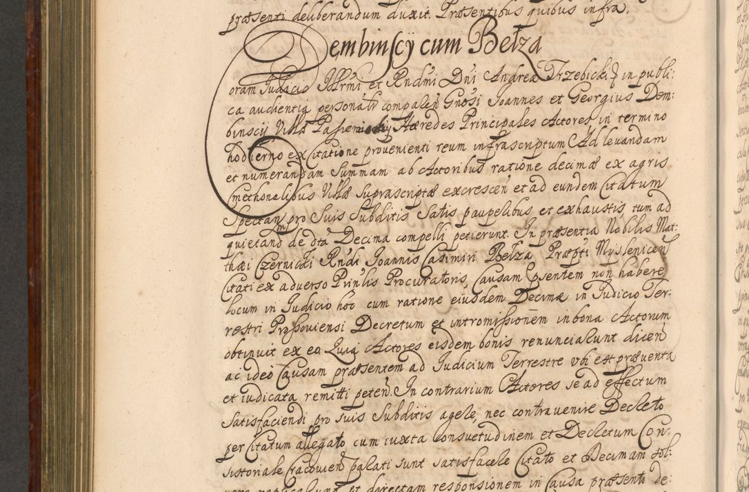 Zdjęcie nr 659 dla obiektu archiwalnego: Acta actorum episcopalium R. D. Andreae Trzebicki, episcopi Cracoviensis et ducis Severiae a die 26 Augusti anni 1661 ad annum 1666 inclusive. Volumen III.