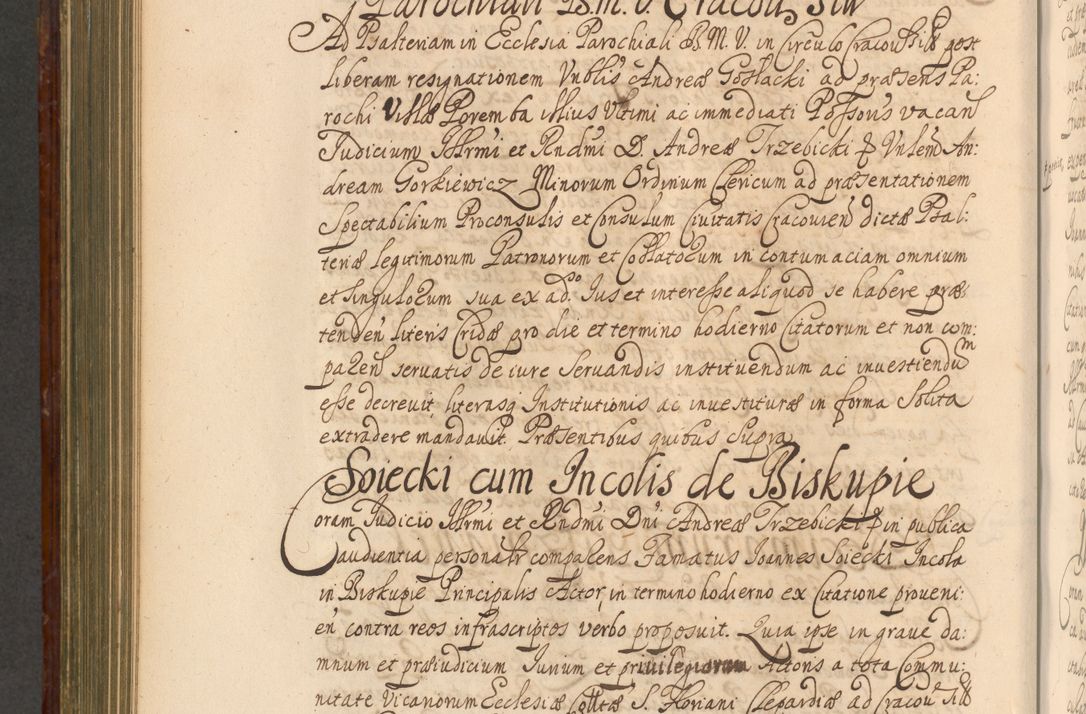 Zdjęcie nr 653 dla obiektu archiwalnego: Acta actorum episcopalium R. D. Andreae Trzebicki, episcopi Cracoviensis et ducis Severiae a die 26 Augusti anni 1661 ad annum 1666 inclusive. Volumen III.