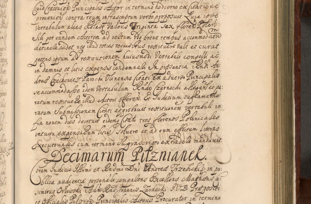 Zdjęcie nr 652 dla obiektu archiwalnego: Acta actorum episcopalium R. D. Andreae Trzebicki, episcopi Cracoviensis et ducis Severiae a die 26 Augusti anni 1661 ad annum 1666 inclusive. Volumen III.