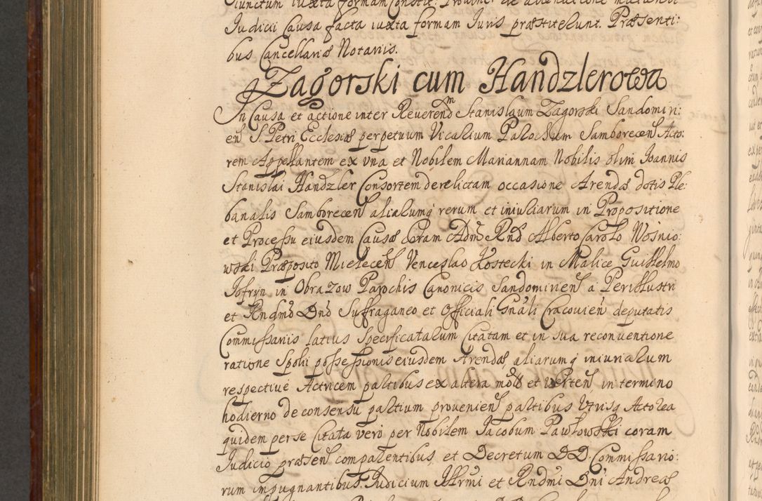 Zdjęcie nr 655 dla obiektu archiwalnego: Acta actorum episcopalium R. D. Andreae Trzebicki, episcopi Cracoviensis et ducis Severiae a die 26 Augusti anni 1661 ad annum 1666 inclusive. Volumen III.