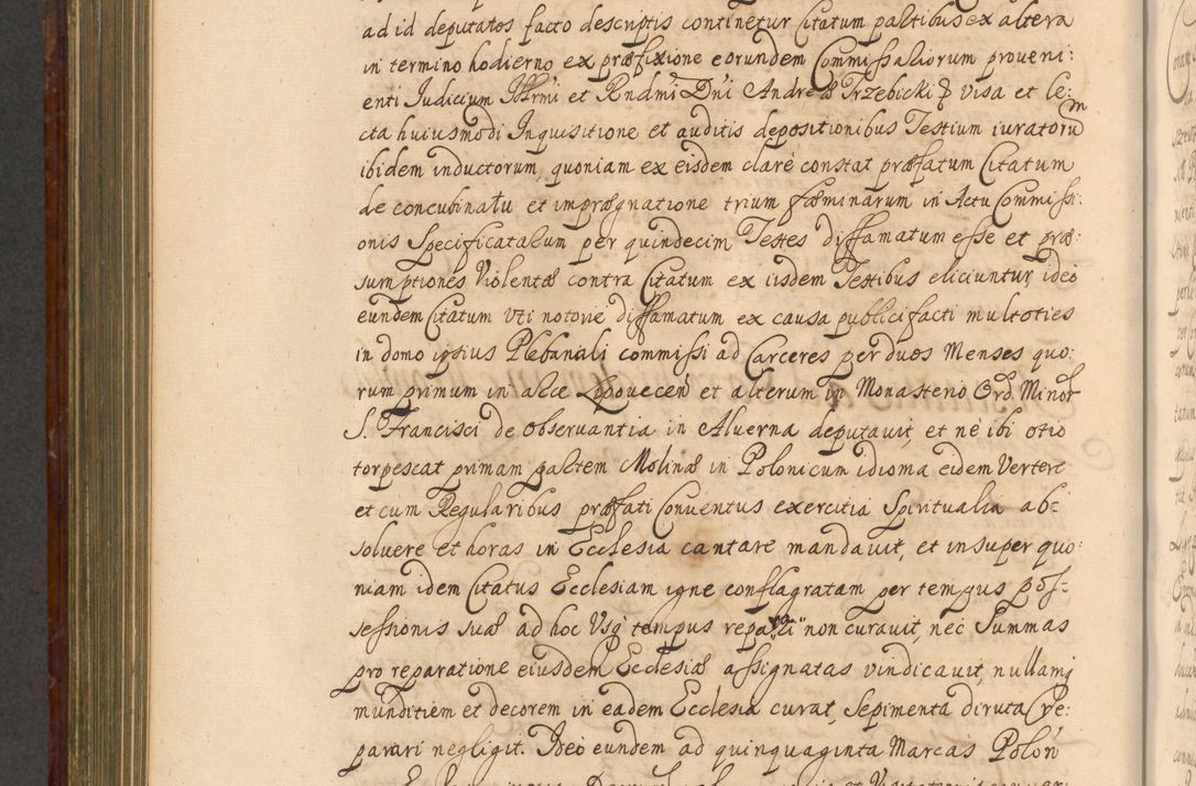 Zdjęcie nr 649 dla obiektu archiwalnego: Acta actorum episcopalium R. D. Andreae Trzebicki, episcopi Cracoviensis et ducis Severiae a die 26 Augusti anni 1661 ad annum 1666 inclusive. Volumen III.