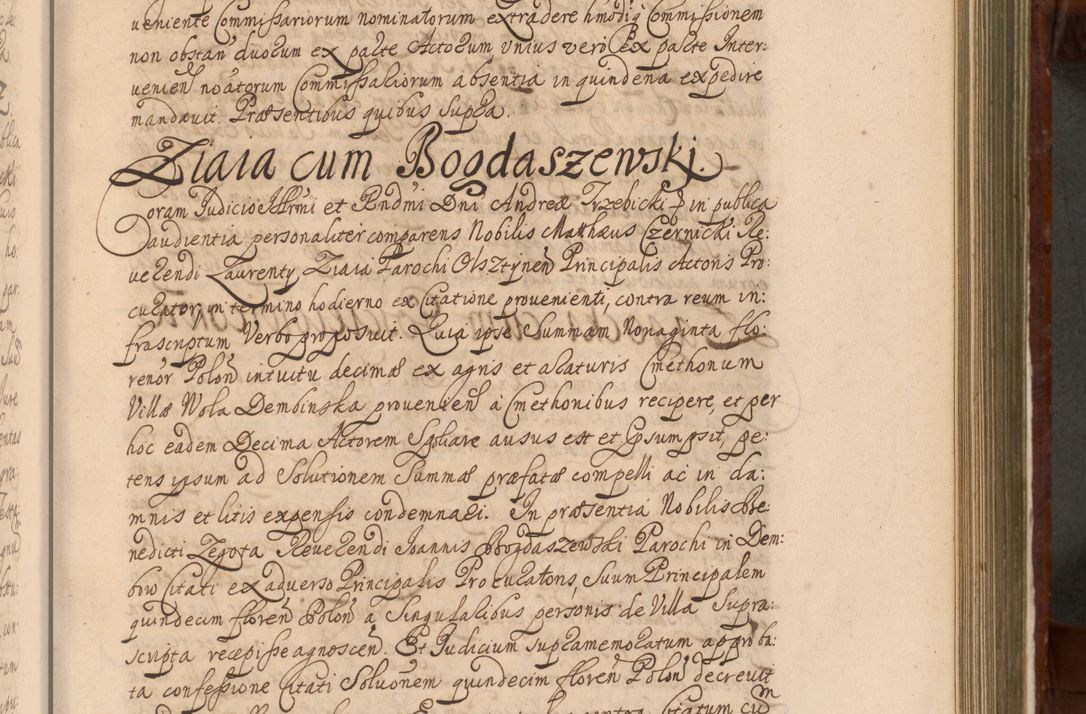 Zdjęcie nr 644 dla obiektu archiwalnego: Acta actorum episcopalium R. D. Andreae Trzebicki, episcopi Cracoviensis et ducis Severiae a die 26 Augusti anni 1661 ad annum 1666 inclusive. Volumen III.