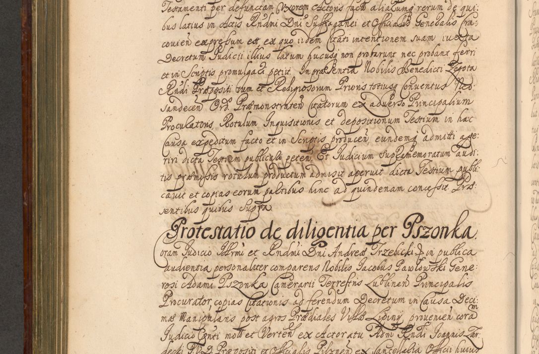 Zdjęcie nr 641 dla obiektu archiwalnego: Acta actorum episcopalium R. D. Andreae Trzebicki, episcopi Cracoviensis et ducis Severiae a die 26 Augusti anni 1661 ad annum 1666 inclusive. Volumen III.
