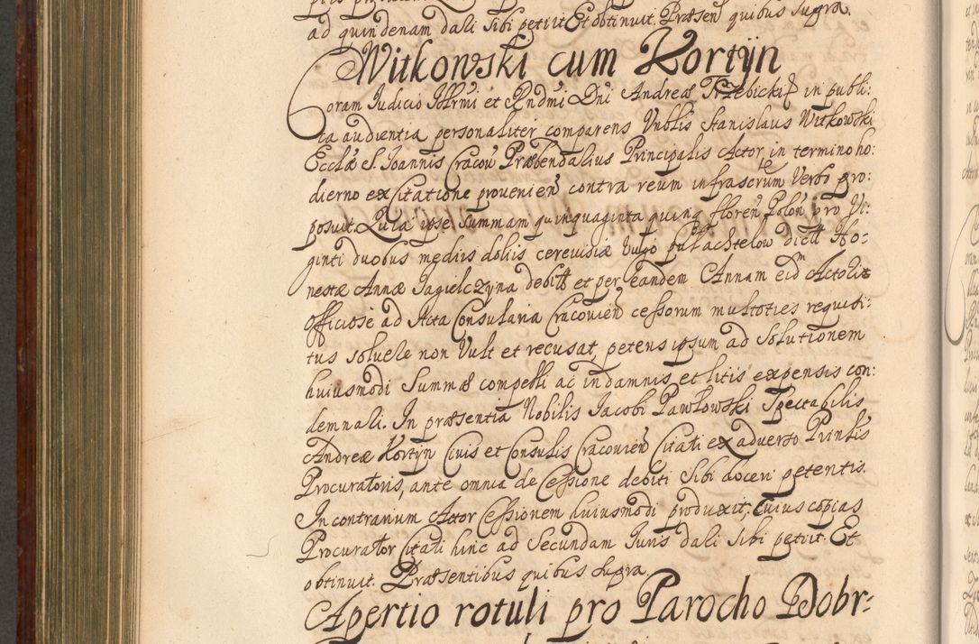 Zdjęcie nr 637 dla obiektu archiwalnego: Acta actorum episcopalium R. D. Andreae Trzebicki, episcopi Cracoviensis et ducis Severiae a die 26 Augusti anni 1661 ad annum 1666 inclusive. Volumen III.