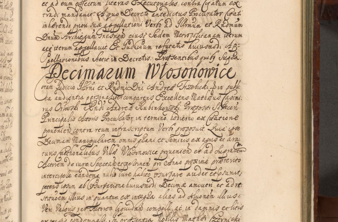 Zdjęcie nr 636 dla obiektu archiwalnego: Acta actorum episcopalium R. D. Andreae Trzebicki, episcopi Cracoviensis et ducis Severiae a die 26 Augusti anni 1661 ad annum 1666 inclusive. Volumen III.