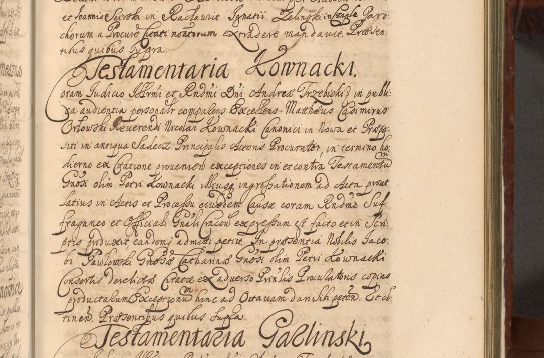 Zdjęcie nr 634 dla obiektu archiwalnego: Acta actorum episcopalium R. D. Andreae Trzebicki, episcopi Cracoviensis et ducis Severiae a die 26 Augusti anni 1661 ad annum 1666 inclusive. Volumen III.