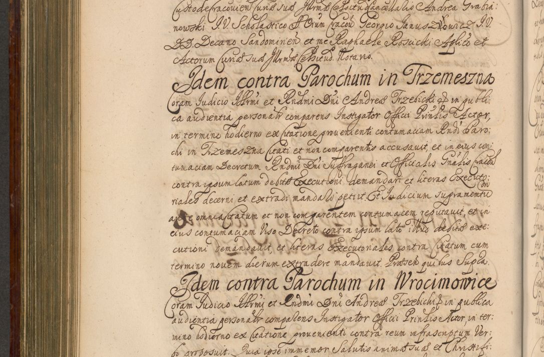 Zdjęcie nr 633 dla obiektu archiwalnego: Acta actorum episcopalium R. D. Andreae Trzebicki, episcopi Cracoviensis et ducis Severiae a die 26 Augusti anni 1661 ad annum 1666 inclusive. Volumen III.