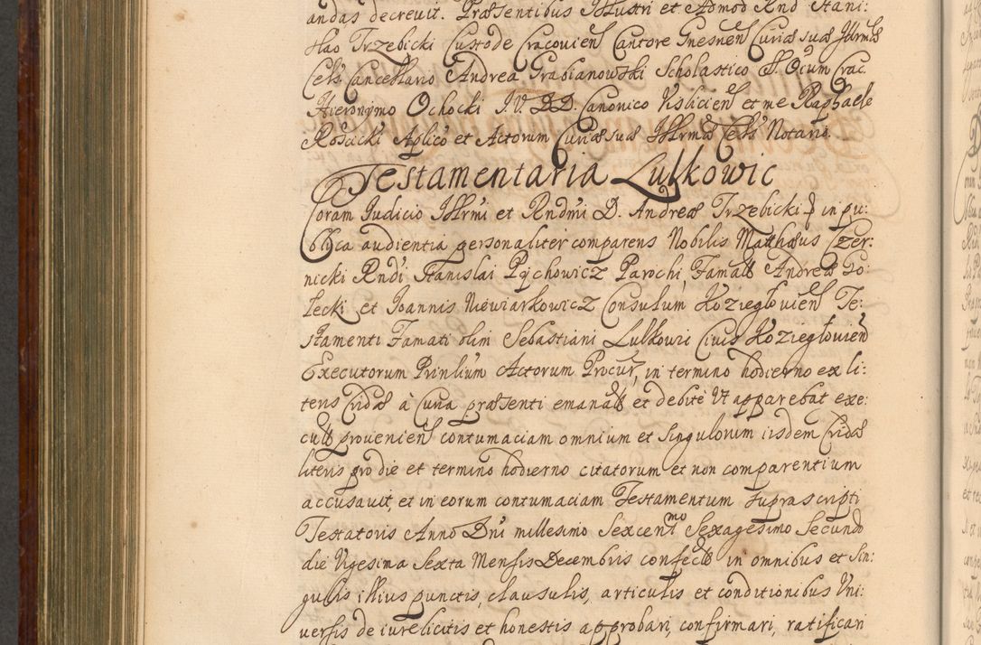 Zdjęcie nr 627 dla obiektu archiwalnego: Acta actorum episcopalium R. D. Andreae Trzebicki, episcopi Cracoviensis et ducis Severiae a die 26 Augusti anni 1661 ad annum 1666 inclusive. Volumen III.