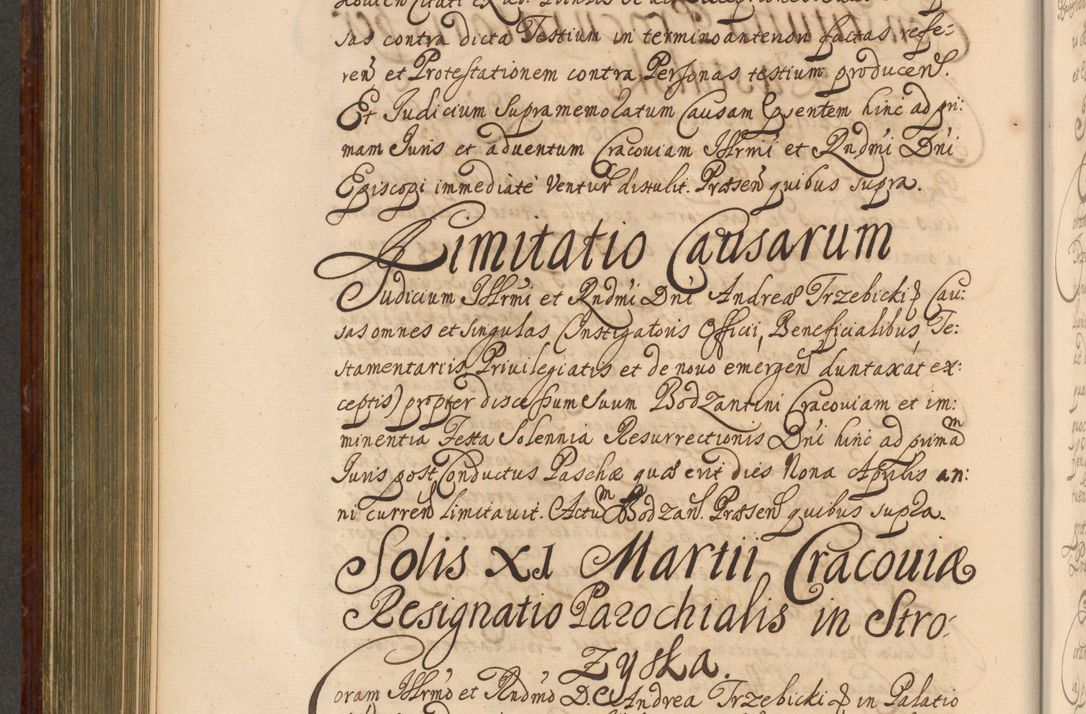 Zdjęcie nr 623 dla obiektu archiwalnego: Acta actorum episcopalium R. D. Andreae Trzebicki, episcopi Cracoviensis et ducis Severiae a die 26 Augusti anni 1661 ad annum 1666 inclusive. Volumen III.