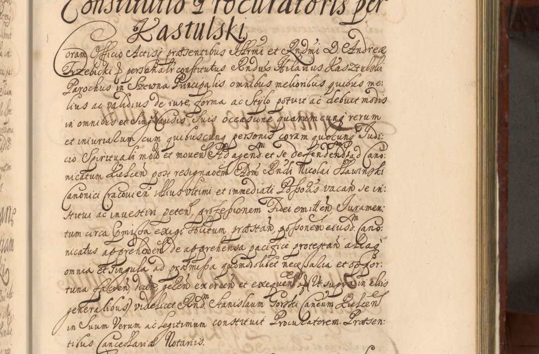 Zdjęcie nr 622 dla obiektu archiwalnego: Acta actorum episcopalium R. D. Andreae Trzebicki, episcopi Cracoviensis et ducis Severiae a die 26 Augusti anni 1661 ad annum 1666 inclusive. Volumen III.