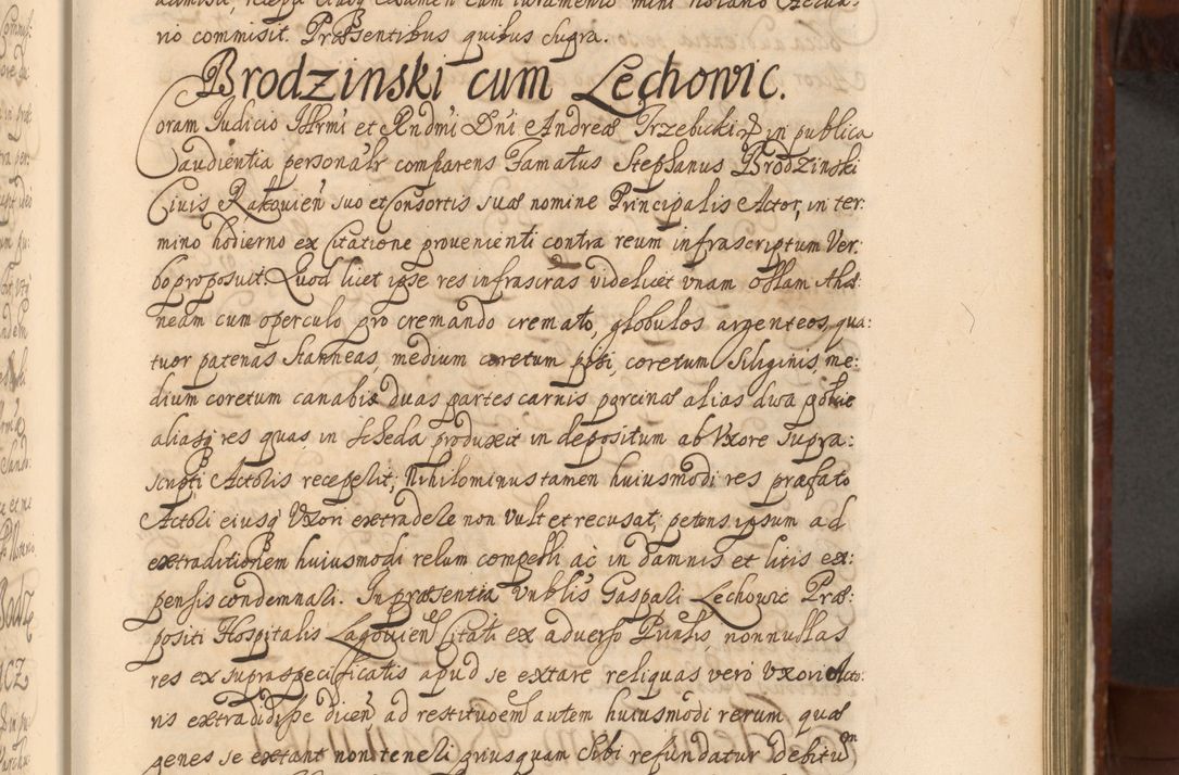 Zdjęcie nr 618 dla obiektu archiwalnego: Acta actorum episcopalium R. D. Andreae Trzebicki, episcopi Cracoviensis et ducis Severiae a die 26 Augusti anni 1661 ad annum 1666 inclusive. Volumen III.