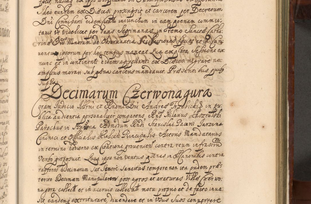 Zdjęcie nr 612 dla obiektu archiwalnego: Acta actorum episcopalium R. D. Andreae Trzebicki, episcopi Cracoviensis et ducis Severiae a die 26 Augusti anni 1661 ad annum 1666 inclusive. Volumen III.