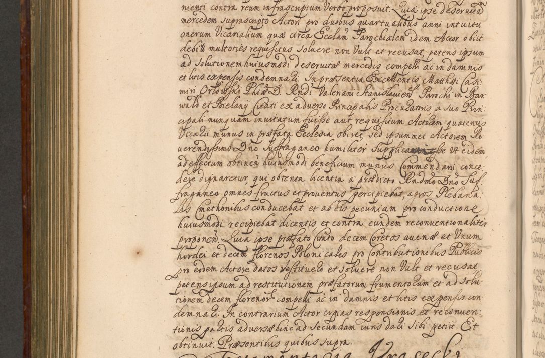 Zdjęcie nr 807 dla obiektu archiwalnego: Acta actorum episcopalium R. D. Andreae Trzebicki, episcopi Cracoviensis et ducis Severiae a die 26 Augusti anni 1661 ad annum 1666 inclusive. Volumen III.