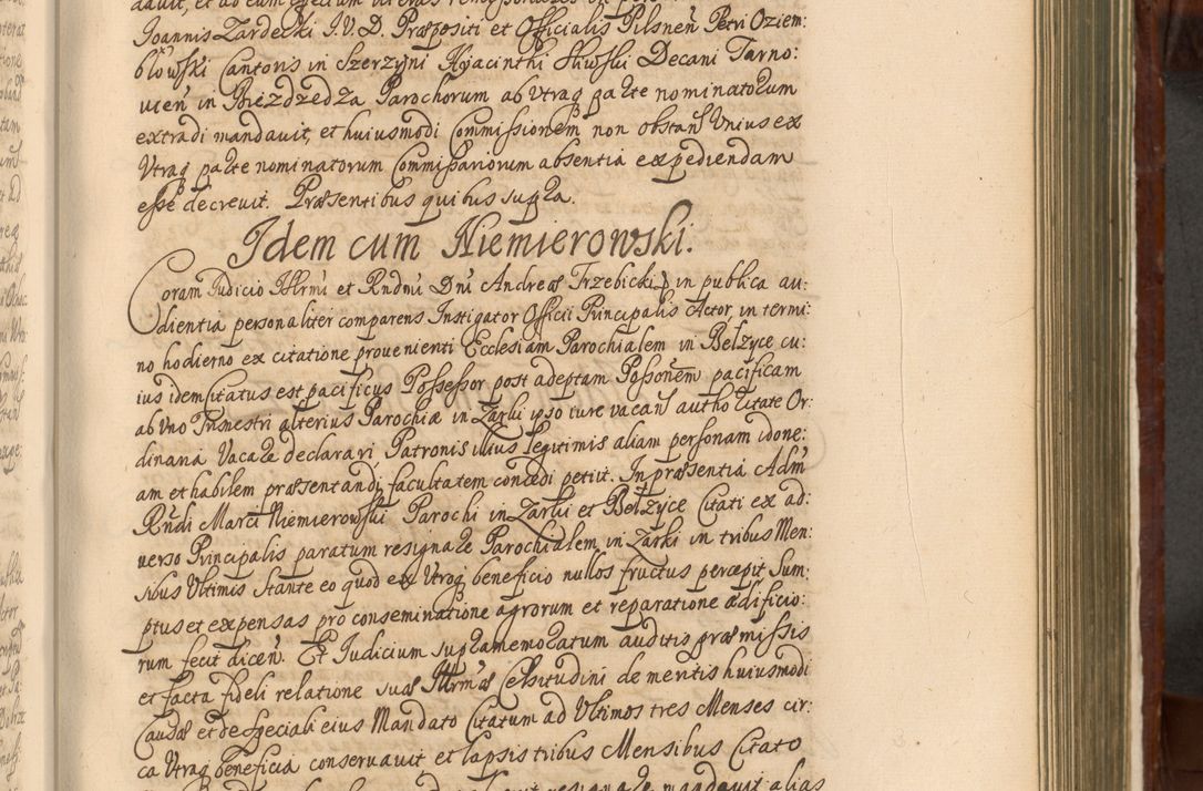 Zdjęcie nr 810 dla obiektu archiwalnego: Acta actorum episcopalium R. D. Andreae Trzebicki, episcopi Cracoviensis et ducis Severiae a die 26 Augusti anni 1661 ad annum 1666 inclusive. Volumen III.