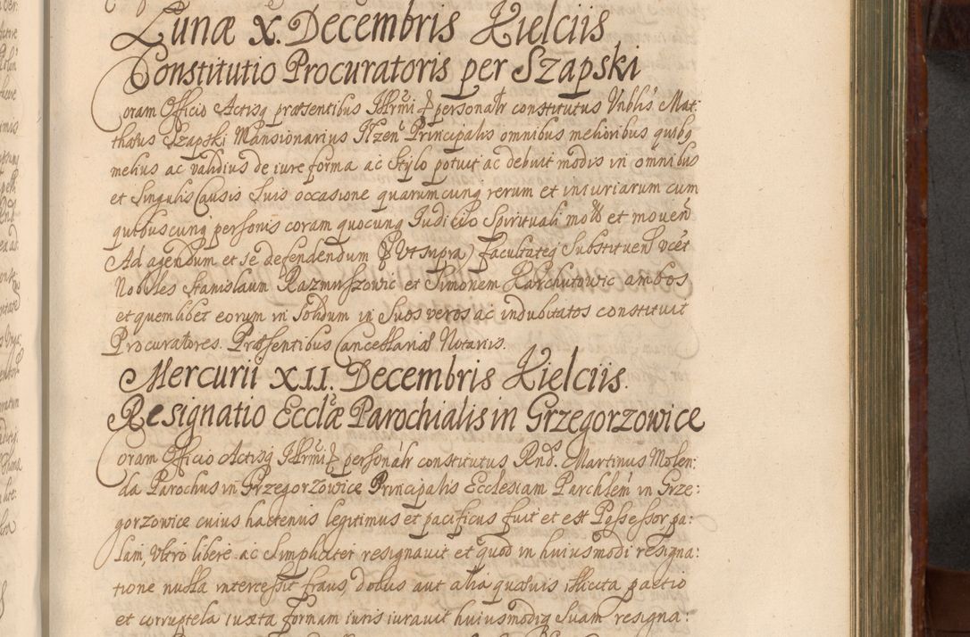 Zdjęcie nr 996 dla obiektu archiwalnego: Acta actorum episcopalium R. D. Andreae Trzebicki, episcopi Cracoviensis et ducis Severiae a die 26 Augusti anni 1661 ad annum 1666 inclusive. Volumen III.
