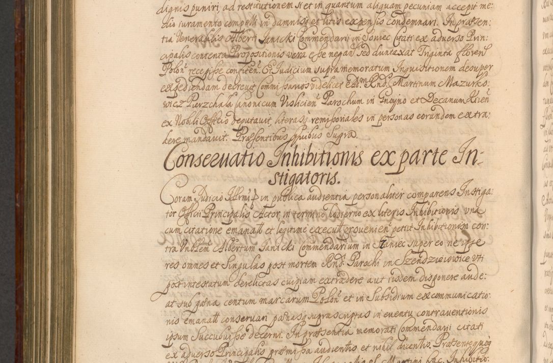 Zdjęcie nr 997 dla obiektu archiwalnego: Acta actorum episcopalium R. D. Andreae Trzebicki, episcopi Cracoviensis et ducis Severiae a die 26 Augusti anni 1661 ad annum 1666 inclusive. Volumen III.