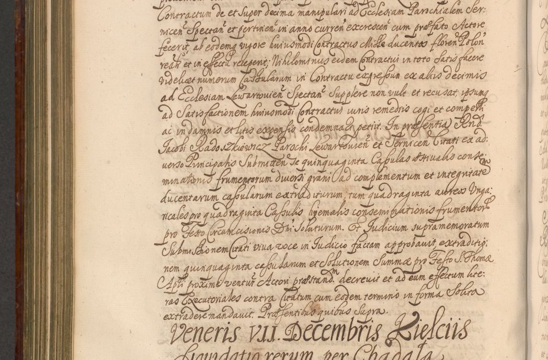 Zdjęcie nr 995 dla obiektu archiwalnego: Acta actorum episcopalium R. D. Andreae Trzebicki, episcopi Cracoviensis et ducis Severiae a die 26 Augusti anni 1661 ad annum 1666 inclusive. Volumen III.