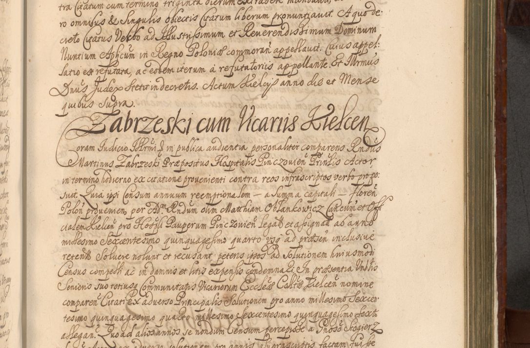 Zdjęcie nr 994 dla obiektu archiwalnego: Acta actorum episcopalium R. D. Andreae Trzebicki, episcopi Cracoviensis et ducis Severiae a die 26 Augusti anni 1661 ad annum 1666 inclusive. Volumen III.