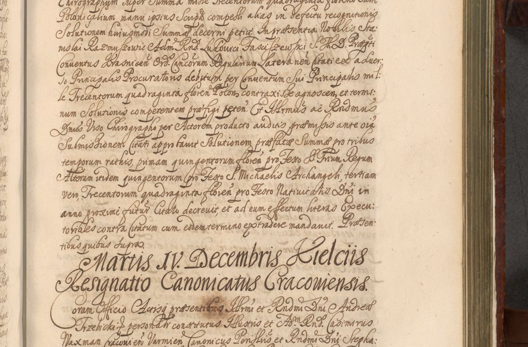 Zdjęcie nr 992 dla obiektu archiwalnego: Acta actorum episcopalium R. D. Andreae Trzebicki, episcopi Cracoviensis et ducis Severiae a die 26 Augusti anni 1661 ad annum 1666 inclusive. Volumen III.