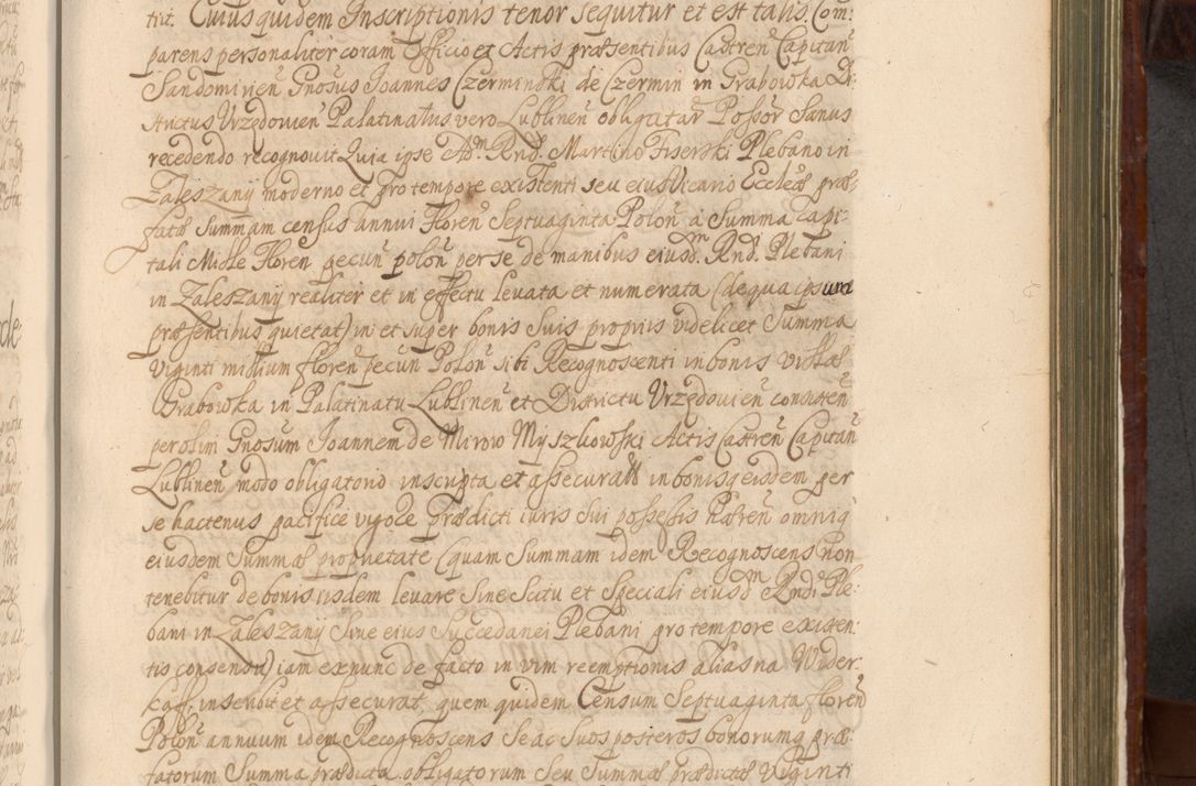Zdjęcie nr 988 dla obiektu archiwalnego: Acta actorum episcopalium R. D. Andreae Trzebicki, episcopi Cracoviensis et ducis Severiae a die 26 Augusti anni 1661 ad annum 1666 inclusive. Volumen III.