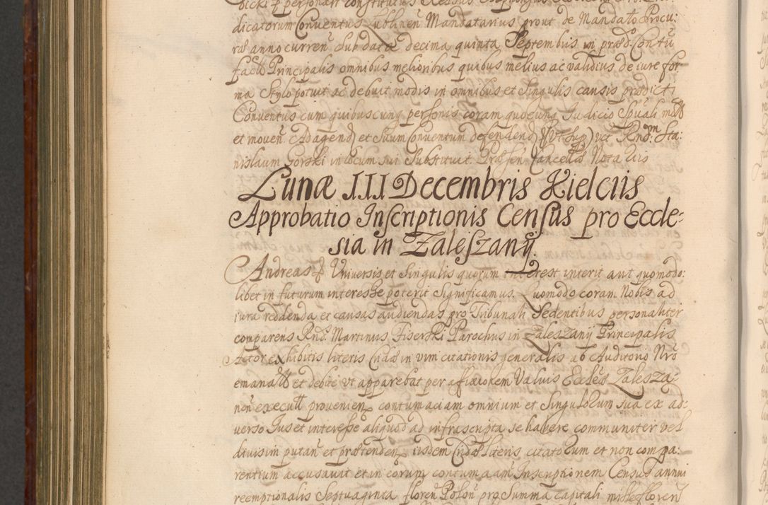 Zdjęcie nr 987 dla obiektu archiwalnego: Acta actorum episcopalium R. D. Andreae Trzebicki, episcopi Cracoviensis et ducis Severiae a die 26 Augusti anni 1661 ad annum 1666 inclusive. Volumen III.