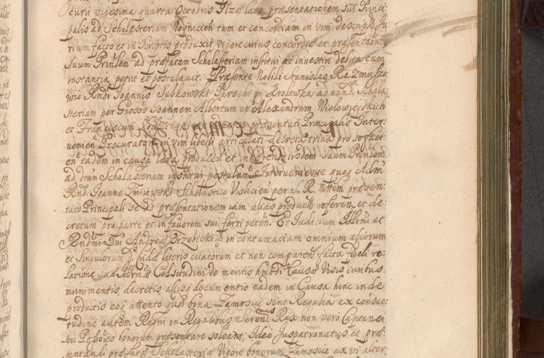 Zdjęcie nr 986 dla obiektu archiwalnego: Acta actorum episcopalium R. D. Andreae Trzebicki, episcopi Cracoviensis et ducis Severiae a die 26 Augusti anni 1661 ad annum 1666 inclusive. Volumen III.