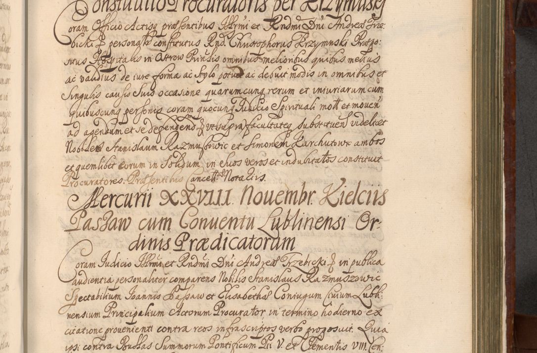 Zdjęcie nr 984 dla obiektu archiwalnego: Acta actorum episcopalium R. D. Andreae Trzebicki, episcopi Cracoviensis et ducis Severiae a die 26 Augusti anni 1661 ad annum 1666 inclusive. Volumen III.