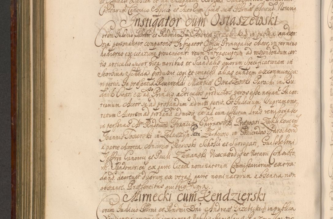 Zdjęcie nr 983 dla obiektu archiwalnego: Acta actorum episcopalium R. D. Andreae Trzebicki, episcopi Cracoviensis et ducis Severiae a die 26 Augusti anni 1661 ad annum 1666 inclusive. Volumen III.