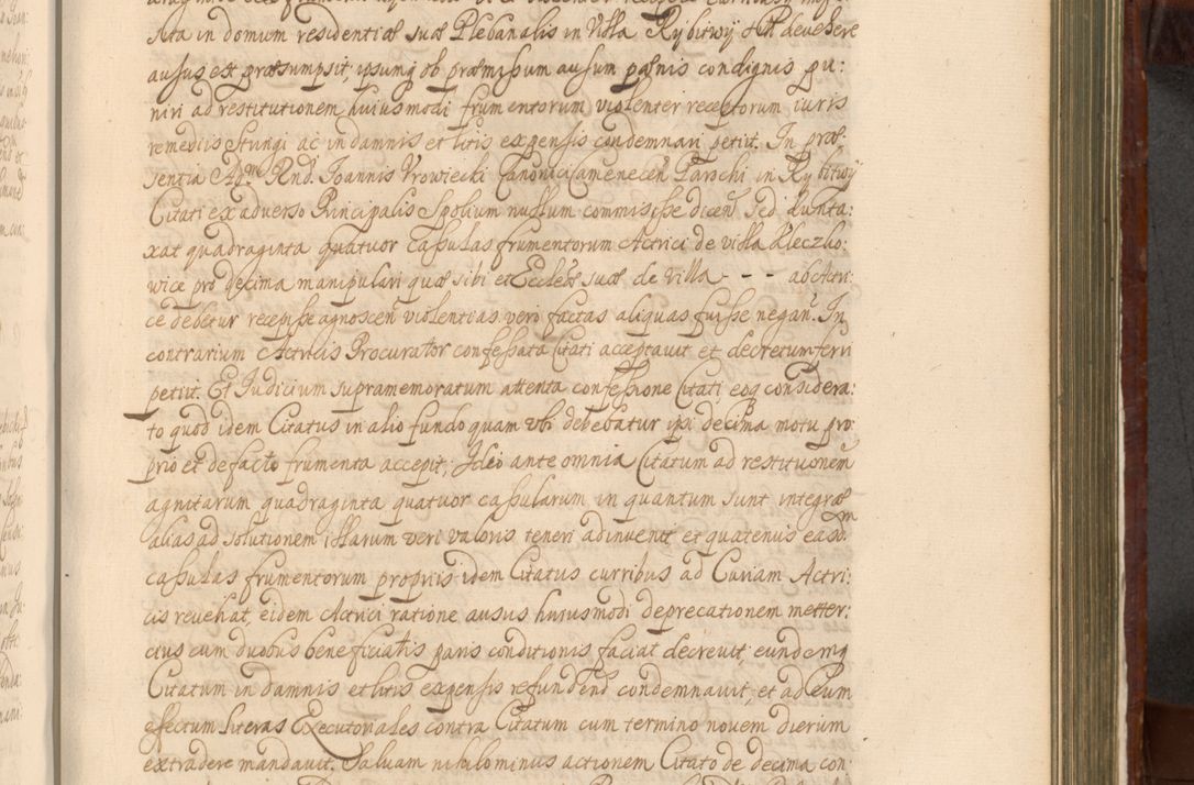 Zdjęcie nr 980 dla obiektu archiwalnego: Acta actorum episcopalium R. D. Andreae Trzebicki, episcopi Cracoviensis et ducis Severiae a die 26 Augusti anni 1661 ad annum 1666 inclusive. Volumen III.