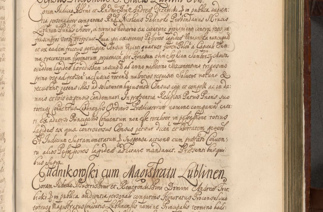 Zdjęcie nr 972 dla obiektu archiwalnego: Acta actorum episcopalium R. D. Andreae Trzebicki, episcopi Cracoviensis et ducis Severiae a die 26 Augusti anni 1661 ad annum 1666 inclusive. Volumen III.