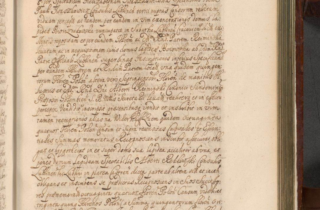 Zdjęcie nr 956 dla obiektu archiwalnego: Acta actorum episcopalium R. D. Andreae Trzebicki, episcopi Cracoviensis et ducis Severiae a die 26 Augusti anni 1661 ad annum 1666 inclusive. Volumen III.