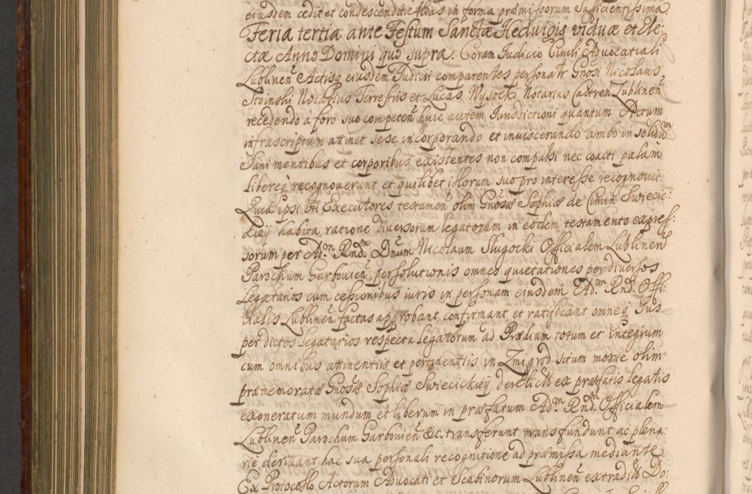 Zdjęcie nr 955 dla obiektu archiwalnego: Acta actorum episcopalium R. D. Andreae Trzebicki, episcopi Cracoviensis et ducis Severiae a die 26 Augusti anni 1661 ad annum 1666 inclusive. Volumen III.