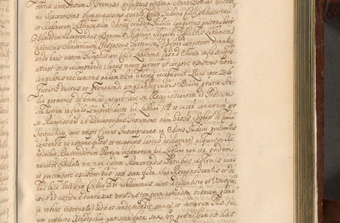 Zdjęcie nr 942 dla obiektu archiwalnego: Acta actorum episcopalium R. D. Andreae Trzebicki, episcopi Cracoviensis et ducis Severiae a die 26 Augusti anni 1661 ad annum 1666 inclusive. Volumen III.