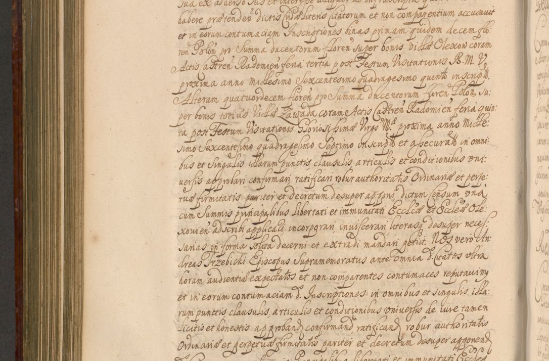 Zdjęcie nr 929 dla obiektu archiwalnego: Acta actorum episcopalium R. D. Andreae Trzebicki, episcopi Cracoviensis et ducis Severiae a die 26 Augusti anni 1661 ad annum 1666 inclusive. Volumen III.