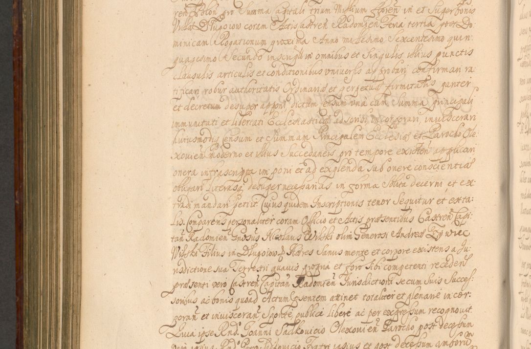 Zdjęcie nr 925 dla obiektu archiwalnego: Acta actorum episcopalium R. D. Andreae Trzebicki, episcopi Cracoviensis et ducis Severiae a die 26 Augusti anni 1661 ad annum 1666 inclusive. Volumen III.