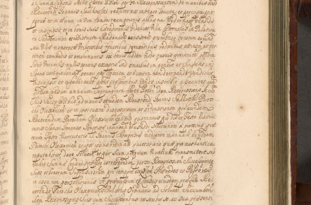 Zdjęcie nr 916 dla obiektu archiwalnego: Acta actorum episcopalium R. D. Andreae Trzebicki, episcopi Cracoviensis et ducis Severiae a die 26 Augusti anni 1661 ad annum 1666 inclusive. Volumen III.