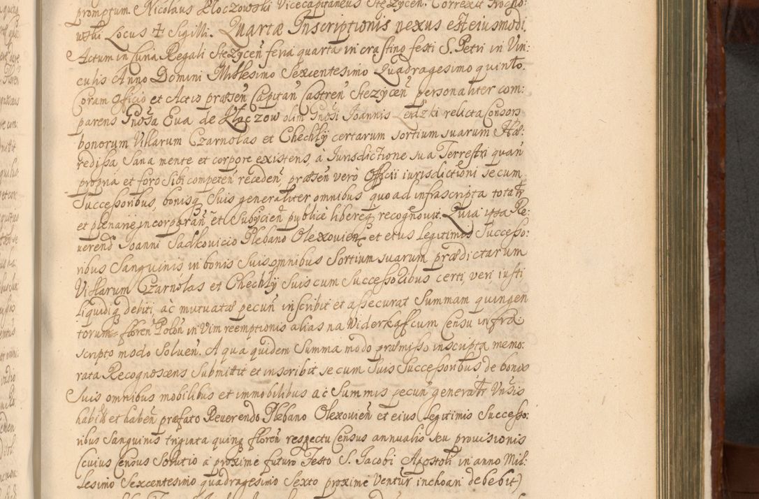 Zdjęcie nr 914 dla obiektu archiwalnego: Acta actorum episcopalium R. D. Andreae Trzebicki, episcopi Cracoviensis et ducis Severiae a die 26 Augusti anni 1661 ad annum 1666 inclusive. Volumen III.
