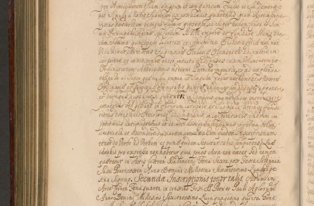 Zdjęcie nr 911 dla obiektu archiwalnego: Acta actorum episcopalium R. D. Andreae Trzebicki, episcopi Cracoviensis et ducis Severiae a die 26 Augusti anni 1661 ad annum 1666 inclusive. Volumen III.