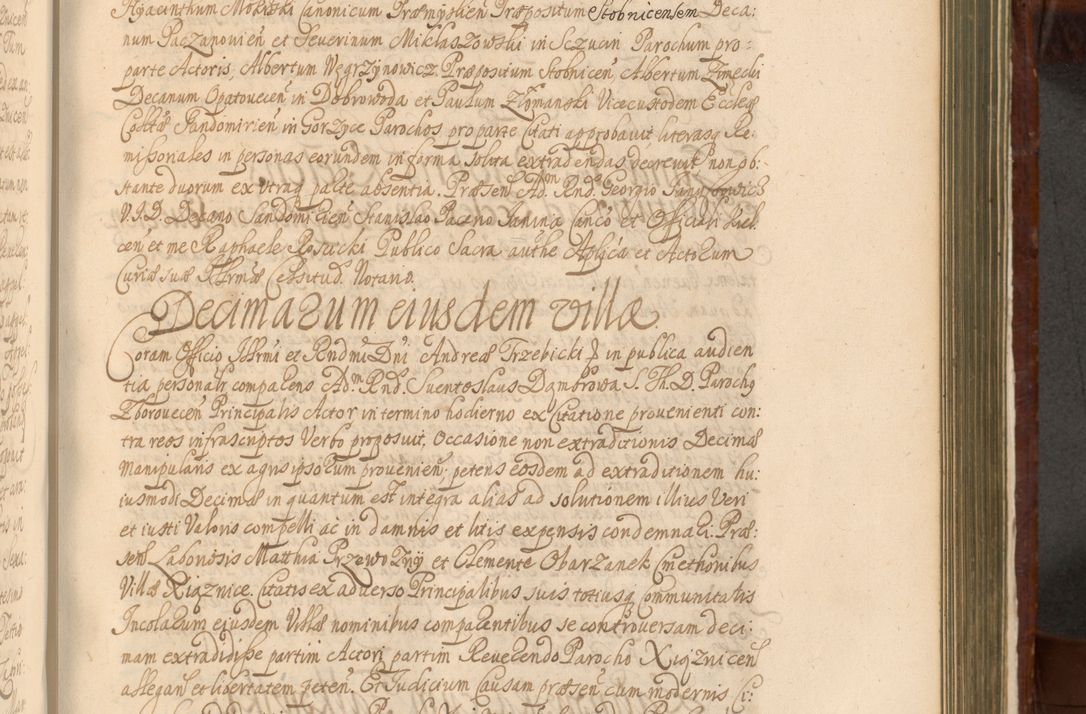 Zdjęcie nr 906 dla obiektu archiwalnego: Acta actorum episcopalium R. D. Andreae Trzebicki, episcopi Cracoviensis et ducis Severiae a die 26 Augusti anni 1661 ad annum 1666 inclusive. Volumen III.