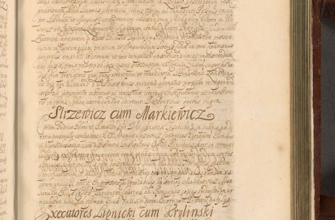 Zdjęcie nr 896 dla obiektu archiwalnego: Acta actorum episcopalium R. D. Andreae Trzebicki, episcopi Cracoviensis et ducis Severiae a die 26 Augusti anni 1661 ad annum 1666 inclusive. Volumen III.