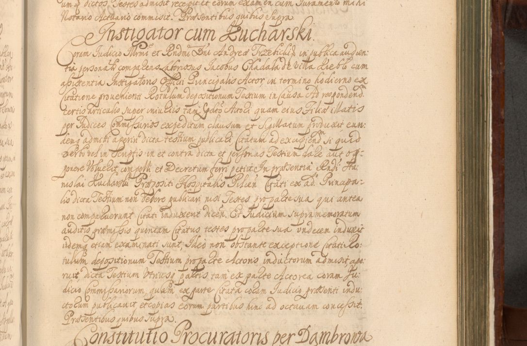 Zdjęcie nr 894 dla obiektu archiwalnego: Acta actorum episcopalium R. D. Andreae Trzebicki, episcopi Cracoviensis et ducis Severiae a die 26 Augusti anni 1661 ad annum 1666 inclusive. Volumen III.