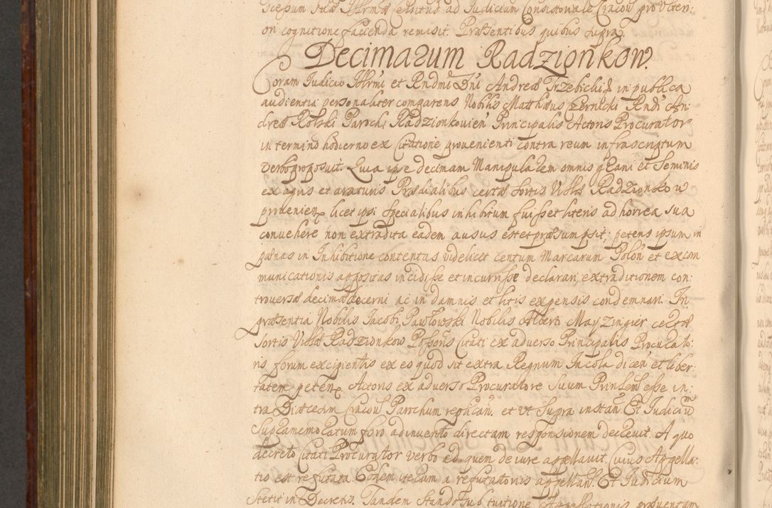 Zdjęcie nr 893 dla obiektu archiwalnego: Acta actorum episcopalium R. D. Andreae Trzebicki, episcopi Cracoviensis et ducis Severiae a die 26 Augusti anni 1661 ad annum 1666 inclusive. Volumen III.