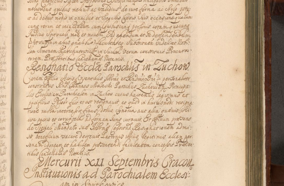 Zdjęcie nr 892 dla obiektu archiwalnego: Acta actorum episcopalium R. D. Andreae Trzebicki, episcopi Cracoviensis et ducis Severiae a die 26 Augusti anni 1661 ad annum 1666 inclusive. Volumen III.