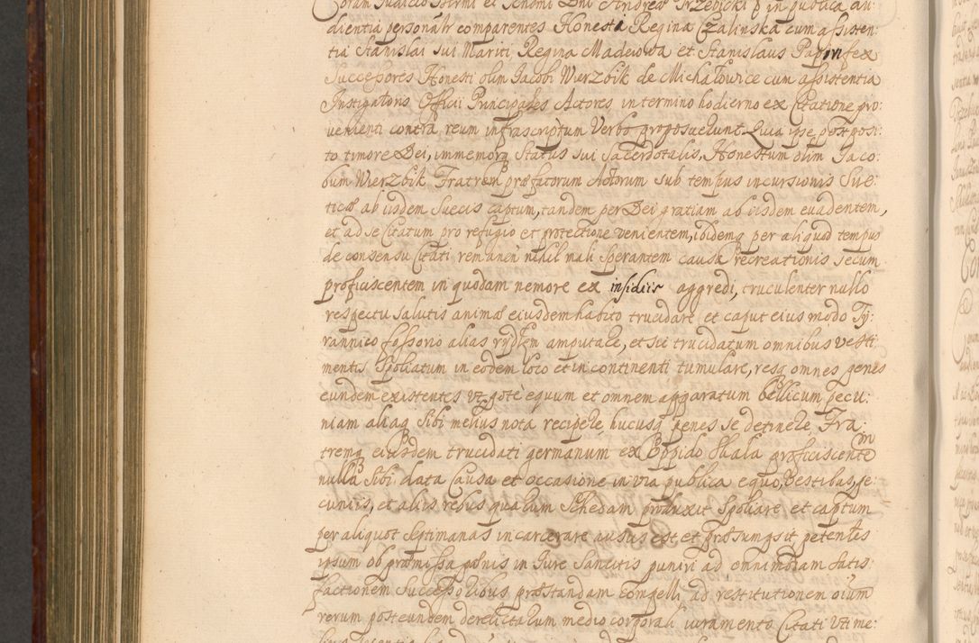 Zdjęcie nr 883 dla obiektu archiwalnego: Acta actorum episcopalium R. D. Andreae Trzebicki, episcopi Cracoviensis et ducis Severiae a die 26 Augusti anni 1661 ad annum 1666 inclusive. Volumen III.