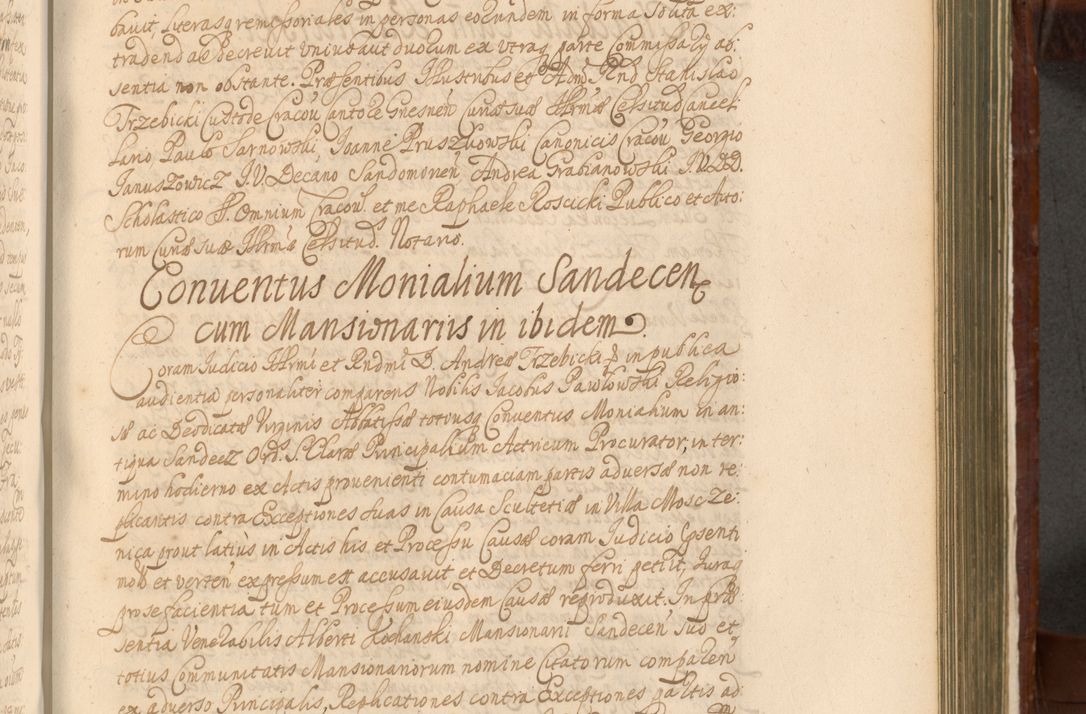 Zdjęcie nr 884 dla obiektu archiwalnego: Acta actorum episcopalium R. D. Andreae Trzebicki, episcopi Cracoviensis et ducis Severiae a die 26 Augusti anni 1661 ad annum 1666 inclusive. Volumen III.