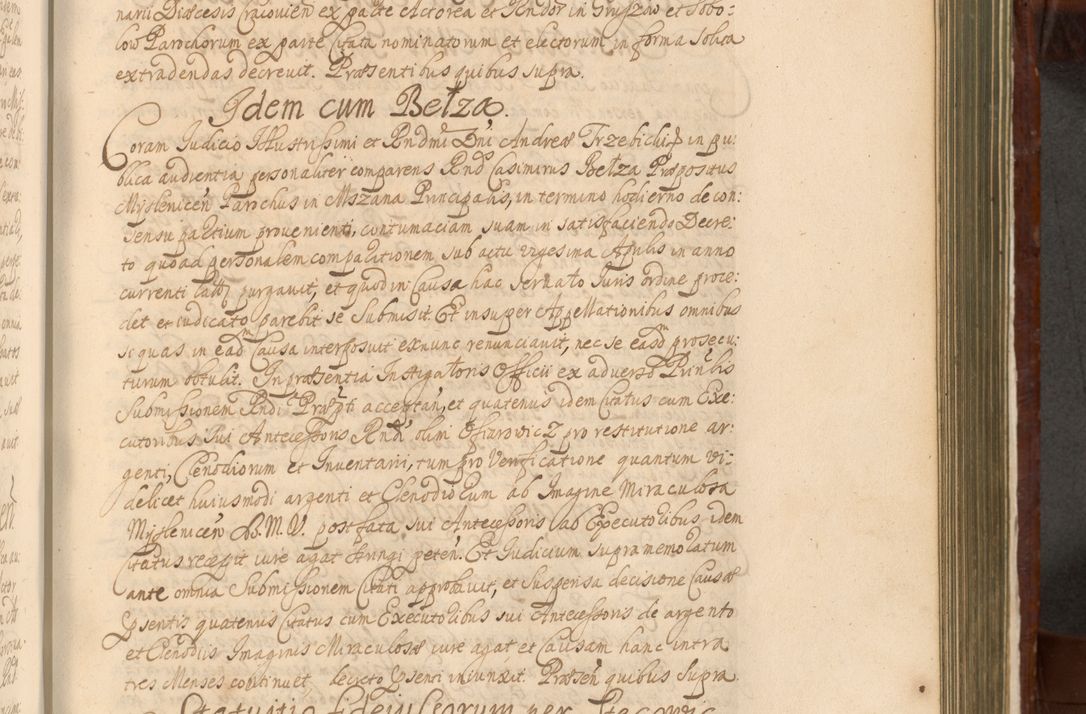 Zdjęcie nr 878 dla obiektu archiwalnego: Acta actorum episcopalium R. D. Andreae Trzebicki, episcopi Cracoviensis et ducis Severiae a die 26 Augusti anni 1661 ad annum 1666 inclusive. Volumen III.