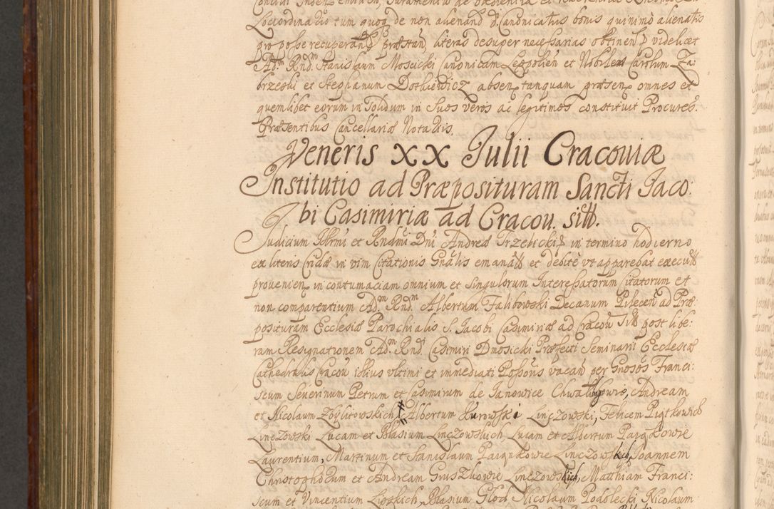 Zdjęcie nr 873 dla obiektu archiwalnego: Acta actorum episcopalium R. D. Andreae Trzebicki, episcopi Cracoviensis et ducis Severiae a die 26 Augusti anni 1661 ad annum 1666 inclusive. Volumen III.